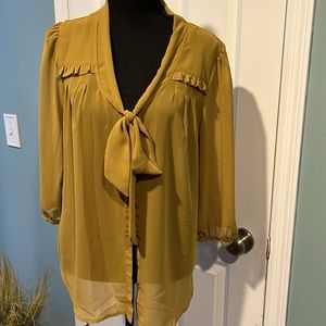 Elle top sheer